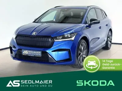 Gebraucht Skoda Enyaq iV SportLine 219 kW (299 PS) 2022 Blau SUV