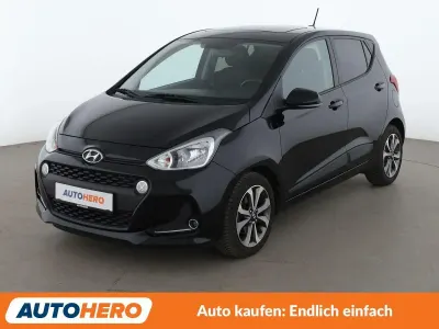 Gebraucht Hyundai i10 Style 87 PS (63 kW) 2019 Schwarz Kleinwagen