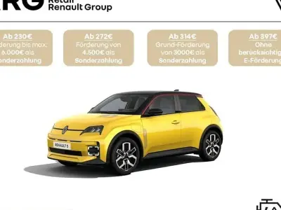 Neu Renault R5 Komfort 110 kW (150 PS) 2026 Gelb Kleinwagen