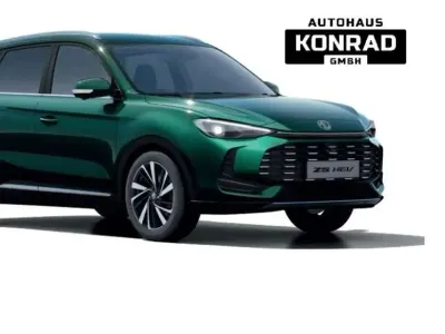 Neu MG ZS Luxury 197 PS (144 kW) 2025 Emeraldgreen Limousine