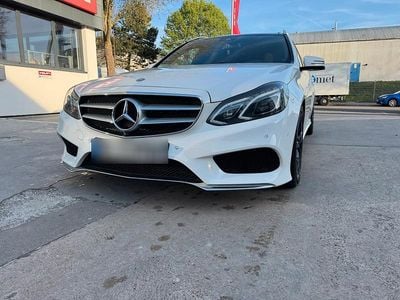 Usata Mercedes E350 AMG 258 CV (189 kW) 2015 Bianco Station wagon