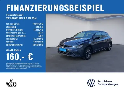 Gebraucht VW Polo Goal 80 PS (58 kW) 2025 Grau Kleinwagen