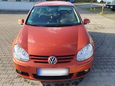 Gebraucht VW Golf V Goal 102 PS (75 kW) 2006 Orange Kleinwagen