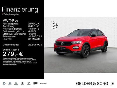 Gebraucht VW T-Roc Sportline 150 PS (110 kW) 2020 Rot SUV