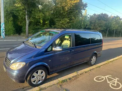 Używany Mercedes Viano 204 KM (150 kW) 2007 Niebieski Minivan