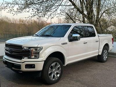 Used Ford F-150 Platinum 381 HP (280 kW) 2019 White Pickup truck