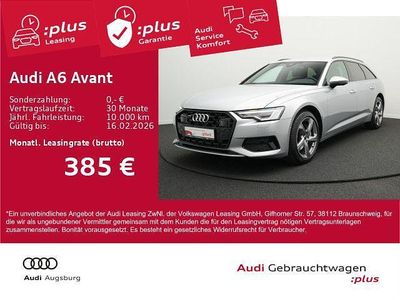 Florettsilber metallic Gebraucht 2025 Audi A6 Advanced Plus Kombi | 48.410 € (Superpreis)