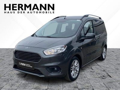 Gebraucht Ford Tourneo Courier Titanium 101 PS (74 kW) 2019 Grau Van / Kleinbus
