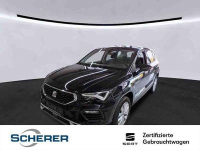 Gebraucht Seat Ateca Style 150 PS (110 kW) 2022 Magic schwarz metallic (metallic) SUV