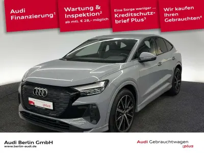 Gebraucht Audi Q4 e-tron 219 kW (299 PS) 2023 Kieselgrau SUV