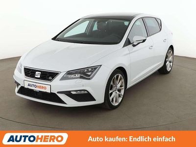 Gebraucht Seat Leon FR 131 PS (96 kW) 2020 Weiß Limousine