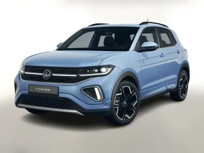 Neu VW T-Cross R-line 150 PS (110 kW) 2026 Clear blue metallic SUV