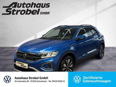 Gebraucht VW T-Roc Move 110 PS (80 kW) 2024 Ravennablau metallic SUV