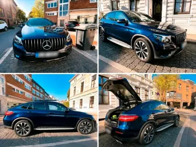 Gebraucht Mercedes GLC250 AMG line 211 PS (155 kW) 2019 Blau SUV