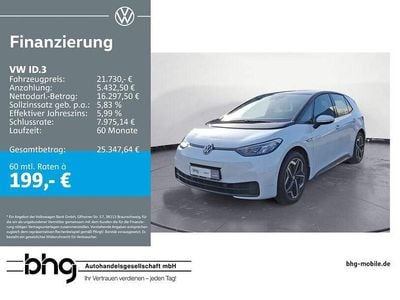 Gebraucht VW ID.3 Pro 107 kW (146 PS) 2023 Weiß Kleinwagen