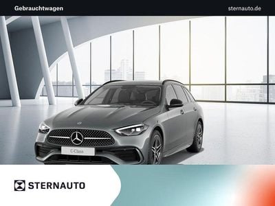 Gebraucht Mercedes C180 AMG line 170 PS (125 kW) 2024 Metalliclack selenitgrau Kombi