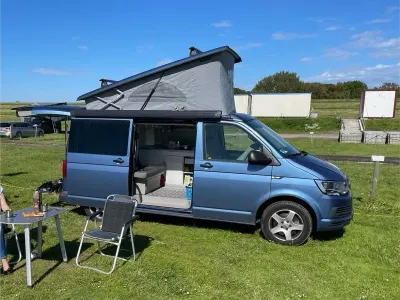Gebraucht VW California Coast 204 PS (150 kW) 2016 Blau Van