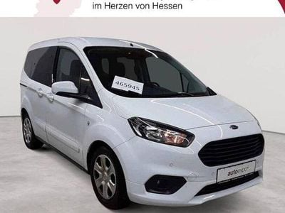 Gebraucht Ford Tourneo Courier Trend 101 PS (74 kW) 2021 Weiß Van / Kleinbus