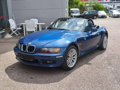 Brugt BMW Z3 Sport Line 118 HK (86 kW) 2001 Blå Cabriolet
