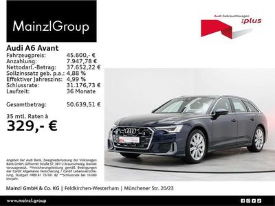 Gebraucht Audi A6 S-Line 340 PS (250 kW) 2024 Firmamentblau metallic Kombi