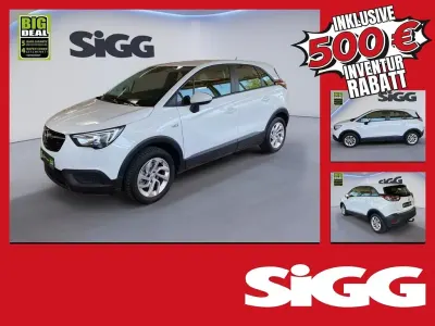 Gebraucht Opel Crossland X Edition 131 PS (96 kW) 2020 Schneeweiss/summitwhite/arctic SUV