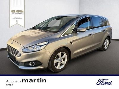 Silber Gebraucht 2016 Ford S-MAX Titanium Van / Kleinbus | 14.660 € (Fairer Preis)