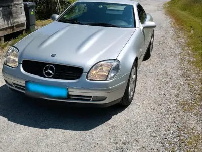 Gebraucht Mercedes SLK230 193 PS (141 kW) 1999 Silber Cabrio