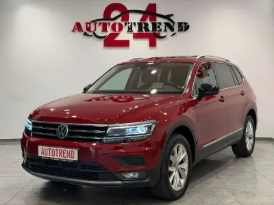 Gebraucht VW Tiguan Allspace IQ Drive 150 PS (110 kW) 2020 Rot SUV