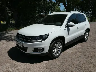 Gebraucht VW Tiguan LOUNGE 110 PS (80 kW) 2015 Weiß SUV