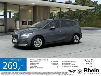 Neu BMW 218 136 PS (100 kW) 2026 Skyscraper grau metallic Kombi