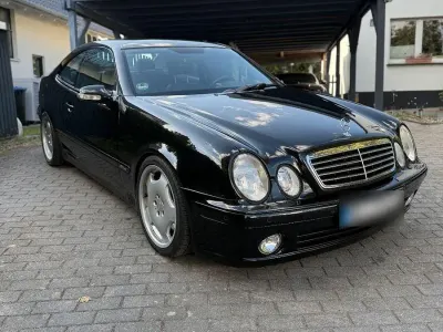Gebraucht Mercedes CLK430 349 PS (256 kW) 1999 Schwarz Coupé