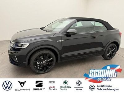 Gebraucht VW T-Roc Cabriolet R-line 150 PS (110 kW) 2025 Schwarz Cabrio
