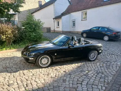 Gebraucht Mazda MX5 110 PS (80 kW) 2004 Schwarz Cabrio