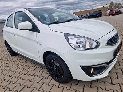 Gebraucht Mitsubishi Space Star Basis 71 PS (52 kW) 2019 Weiß Kleinwagen