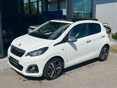 Gebraucht Peugeot 108 Allure 82 PS (60 kW) 2017 Weiß Limousine