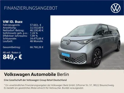 Gebraucht VW ID. Buzz Goal 210 kW (286 PS) 2025 Monosilber metallic Van / Kleinbus