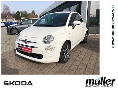 Gebraucht Fiat 500 Lounge 69 PS (50 kW) 2019 Weiß (gelato weiß) Limousine
