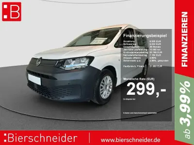Gebraucht VW Caddy Basis 102 PS (75 kW) 2023 Weiß Van / Kleinbus