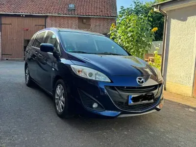 Gebraucht Mazda 5 116 PS (85 kW) 2011 Blau Van / Kleinbus