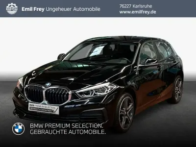 Gebraucht BMW 116 Advantage 109 PS (80 kW) 2021 Schwarz Kleinwagen