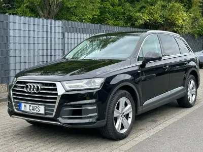 Używany Audi Q7 S-line plus 218 KM (160 kW) 2018 Czarny SUV