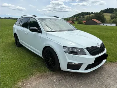 Gebraucht Skoda Octavia RS 184 PS (135 kW) 2016 Weiß Kombi