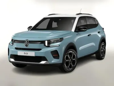 Neu Citroën e-C3 83 kW (113 PS) 2026 Montecarloblau / dachfarbe weiß Limousine
