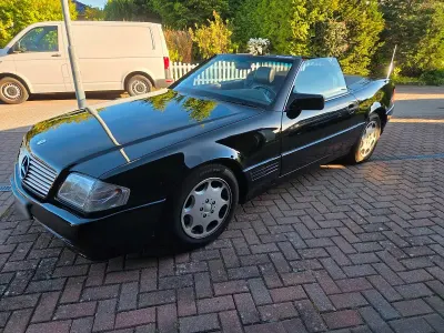 Gebraucht Mercedes SL300 236 PS (173 kW) 1991 Schwarz Cabrio