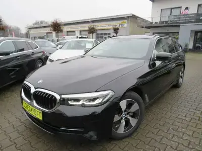 Brugt BMW 520 Sport Line 190 HK (139 kW) 2020 Sort Stationcar
