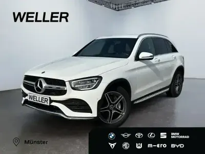 Gebraucht Mercedes GLC200 AMG line 197 PS (144 kW) 2021 Weiss SUV