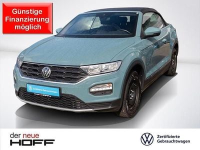 Gebraucht VW T-Roc Cabriolet Style 110 PS (80 kW) 2021 Grün Cabrio