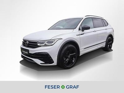 Oryxweiß perlmutteffekt Gebraucht 2024 VW Tiguan Allspace R-line SUV | 38.500 € (Guter Preis)