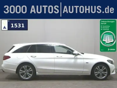 Gebraucht Mercedes C300e Avantgarde 306 PS (225 kW) 2021 Weiss Kombi
