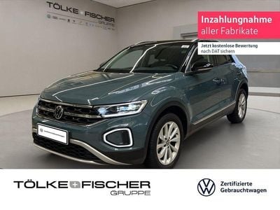 Usado VW T-Roc Style 110 HP (80 kW) 2023 Azul SUV